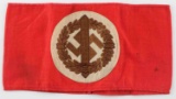 WWII GERMAN THIRD REICH SA MEMBERS ARMBAND RZM