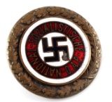 WWII GERMAN THIRD REICH GOLD NSDAP BADGE