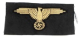 WWII GERMAN THIRD REICH TROPICAL SS SLEEVE EAGLE