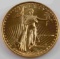 2020 GOLD 1/10 OZ AMERICAN EAGLE BU COIN