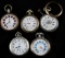 4 REGULATEUR 1 DOXA  IN NEED OF WORK POCKETWATCH