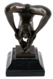 JEAN PATOUE EROTICA BRONZE FEMALE FIGURE