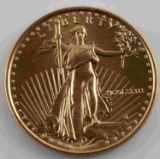 2020 GOLD 1/10 OZ AMERICAN EAGLE BU COIN