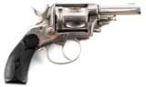 FRENCH ST ETIENNE POLICE NICKEL REVOLVER 8MM