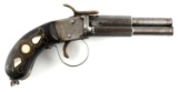 ANTIQUE TRIPLE 3 BARREL PEPPERBOX PISTOL