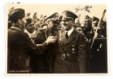 WWII GERMAN AUTOGRAPHED PHOTO POSTCARD OF HITLER