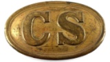 CIVIL WAR CONFEDERATE ENLISTED MANS BELT BUCKLE