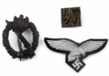 3 WWII THIRD REICH LUFTWAFFE EAGLE GERMAN ASSAULT