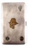 WWII GERMAN THIRD REICH SS NAMED CIGARETTE CASE