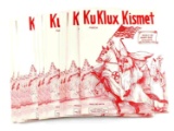 30 KKK KU KLUX KISMET SHEET MUSIC BOOKLETS C. 1924