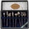 8 VINTAGE JAPAN SAKAI SILVERSMITHS STERLING PICKS