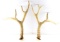 LARGE SET PAIR OF MULE DEER ANTLERS 9 POINTS