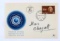 AUTOGRAPHED MARC CHAGALL ISRAELI ENVELOPE W STAMP