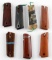 LOT OF 7 PAIRS OF COLT 1911 WOOD GRIPS W 1 LUCITE
