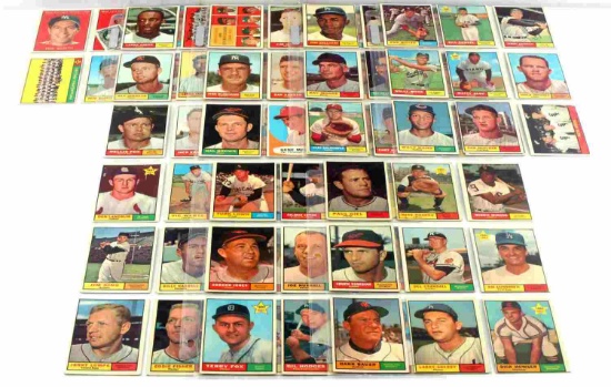SET 69 GOLDEN AGE 1961 TOPPS BASEBALL CARDS
