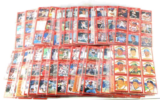 LOT OF 700+ DONRUSS BASEBALL CARDS FROM 1990