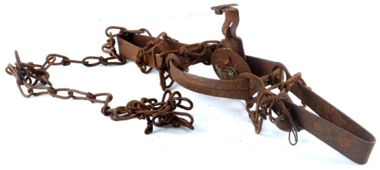 ANTIQUE FIELD DESERT FOUND HUNTING ANIMAL TRAP