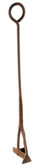 HAND FORGED MONTANA BAR A RANCH PICKED BRAND IRON