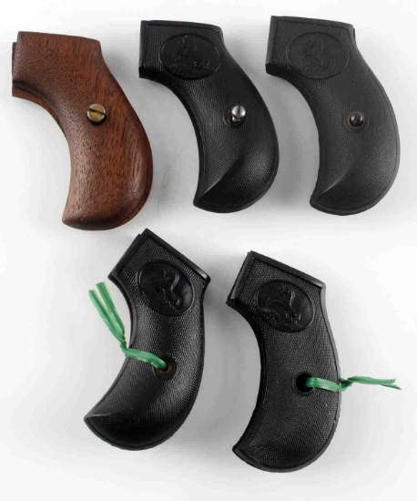 5 PAIRS OF COLT 1877 LIGHTNING THUNDERER GRIPS