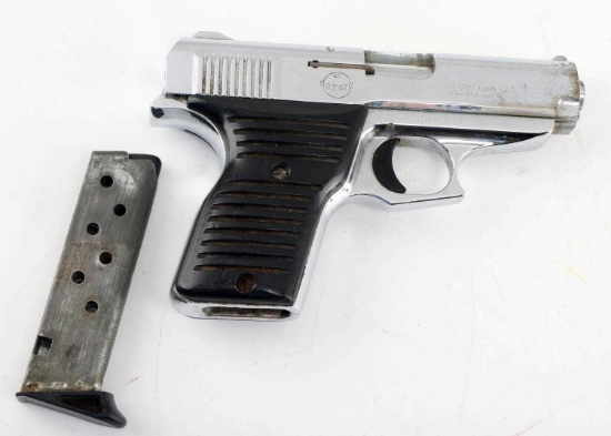 CHROME LORCIN L380 SEMI AUTO PISTOL .380 CAL