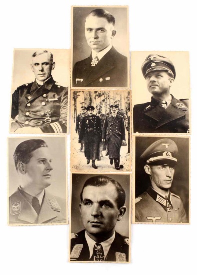 ASSORTED WWII GERMAN PHOTOGRAPH LOT OF 7 HITLER