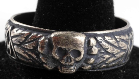 WWII GERMAN THIRD REICH SS TOTENKOPF HIMMLER RING