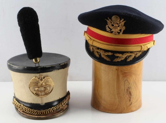 2 US AIR FORCE FLIGHT ACE VISOR & CULVER MILITARY