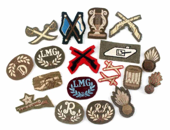 19 INF. ART. WWI WWII CLOTH BRITISH INSIGNIA PATCH