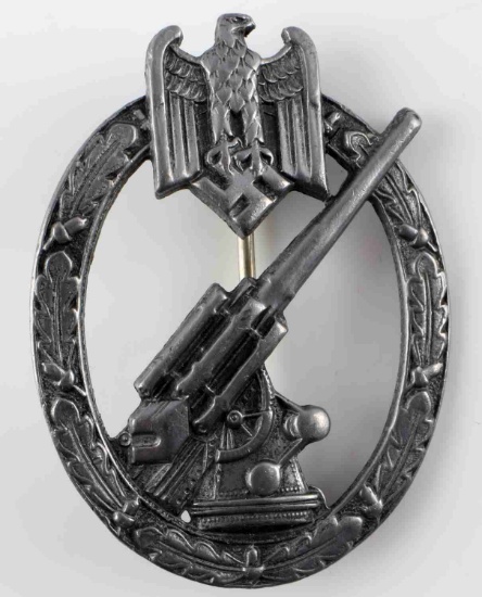 WWII THIRD REICH GERMAN FLAK ARTILLERY BADGE