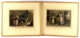 PAIR OF 19TH CENTURY FRENCH COLORED ETCHINGS