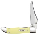 CASE KNIFE YELLOW SYNTHETIC SMOOTH MID FOLD 80265