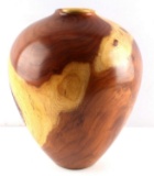 MESQUITE TURNED WOOD VASE BY BARRY RICHARDSON