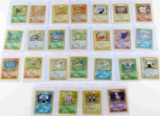 LOT OF 24 POKEMON HOLOGRAPHIC CARDS 1990S