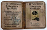 WWII GERMAN SS PANZERGRENADIER DIVISION AUSWEIS ID