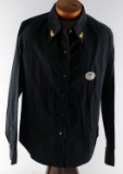 WWII ITALIAN FASCIST BLACK SHIRT WITH INSIGNIA