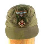 WWII THIRD REICH GERMAN AFRIKAN CORPS HAT CAP