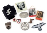 LOT 11 ASSORTED WWII GERMAN THIRD REICH INSIGNIA