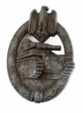 WWII GERMAN THIRD REICH PANZER ASSAULT BADGE