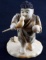 JAPANESE IVORY FIGURAL MEIJI PERIOD OKIMONO