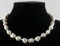 SOUTH SEA BAROQUE PEARL SILVER NECKLACE