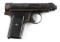 WWII JP SAUER & SOHN SUHL SEMI AUTO PISTOL .32 ACP