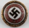 WWII GERMAN THIRD REICH NSDAP GOLD PARTY BADGE