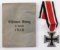 WWII GERMAN KREIGSMARINE 2ND CLASS IRON CROSS