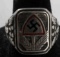 WWII GERMAN THIRD REICH SILVER LABOR CORP RING