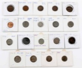 U.S. COIN COLLECTION INDIAN LINCOLN 2 CENT V MERC