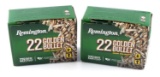 450 ROUNDS OF REMINGTON .22 LR GOLDEN BULLET AMMO