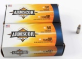 100 ROUNDS OF ARMSCOR 22 TCM 9R JHP AMMUNITION