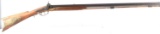 ANTIQUE FLINTLOCK TO PERCUSSION KENTUCKY RIFLE