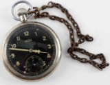 WWII GERMAN WAFFEN SS ARSA POCKET WATCH FOR SEPP