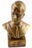 WWII GERMAN ADOLF HITLER BUST DESK DECORATION